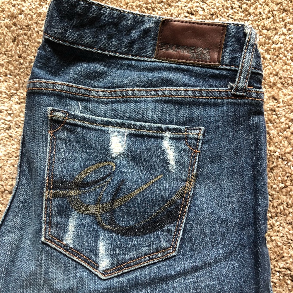 Express  jeans Stella skinny leg 8s